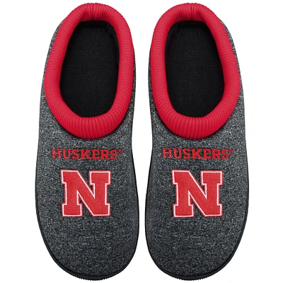 Men's FOCO Nebraska Huskers Cup Sole Slippers