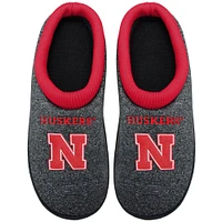 Men's FOCO Nebraska Huskers Cup Sole Slippers