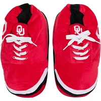 Men's FOCO Oklahoma Sooners Plush Sneaker Slippers