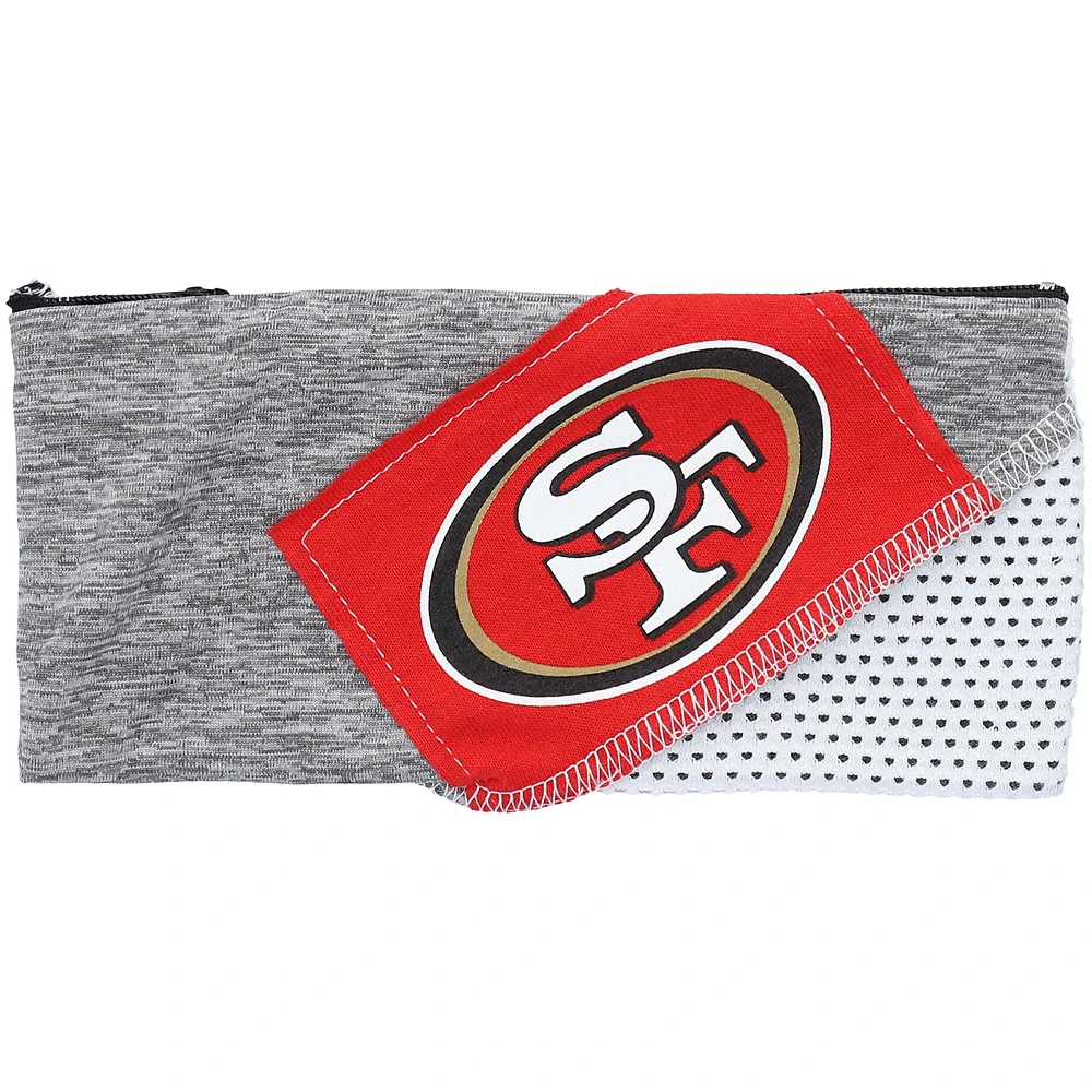 Refried Apparel San Francisco 49ers Sustainable Upcycled Zipper Pouch