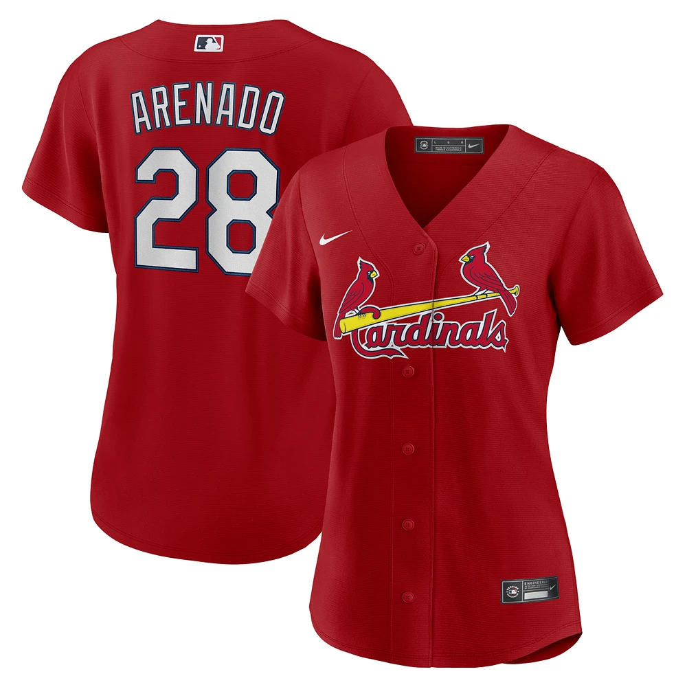 Women's Nike Nolan Arenado St. Louis Cardinals Alternate Replica Player Jersey