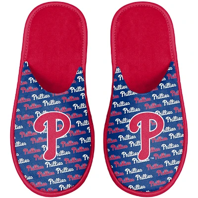 Youth FOCO Philadelphia Phillies Team Scuff Slippers