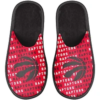 Youth FOCO Toronto Raptors Team Scuff Slippers