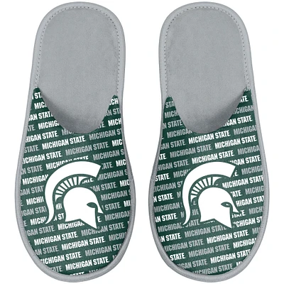 Youth FOCO Michigan State Spartans Team Scuff Slippers