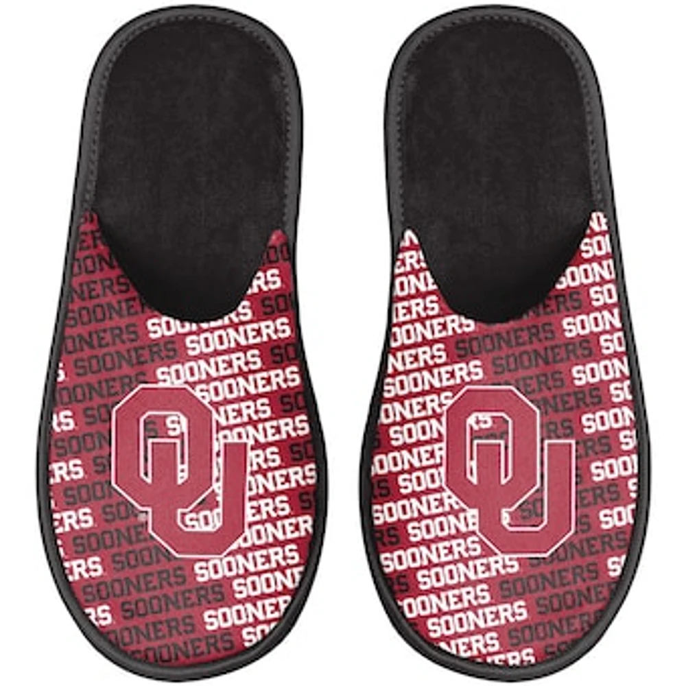 Youth FOCO Oklahoma Sooners Team Scuff Slippers