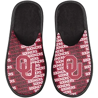 Youth FOCO Oklahoma Sooners Team Scuff Slippers