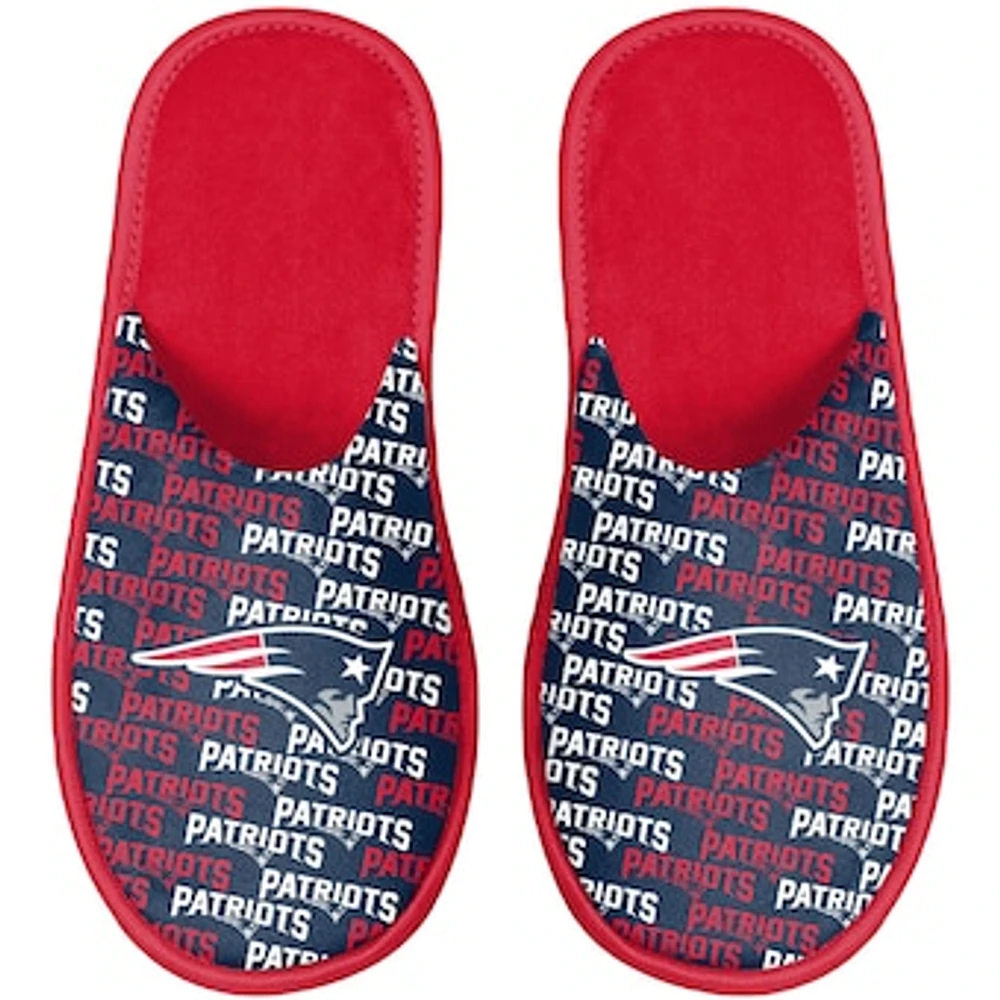 Youth FOCO New England Patriots Team Scuff Slippers