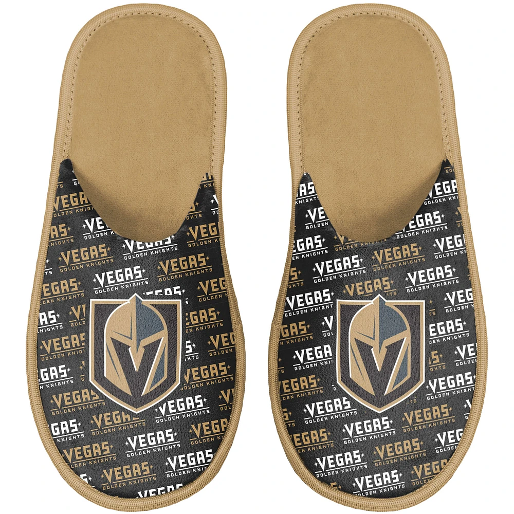 Youth FOCO Vegas Golden Knights Team Scuff Slippers