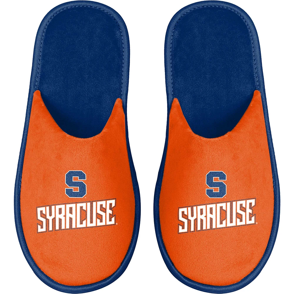 Men's FOCO Syracuse Orange Scuff Slide Slippers