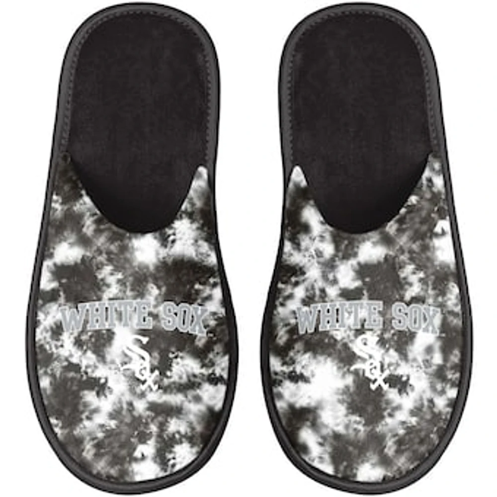 Women's FOCO Chicago White Sox Iconic Logo Scuff Slippers