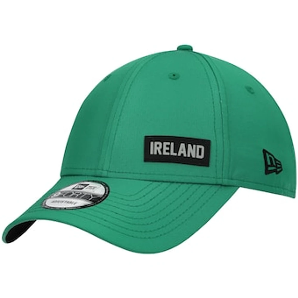 Men's New Era Green Ireland National Team Ripstop Flawless 9FORTY Adjustable Hat