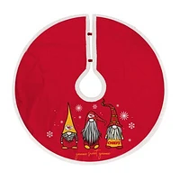 Kansas City Chiefs Gnome Tree Skirt