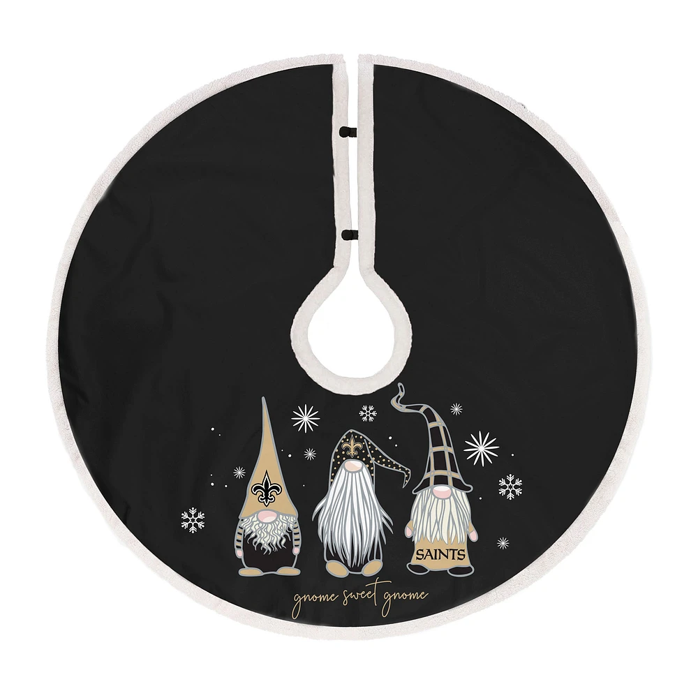 New Orleans Saints Gnome Tree Skirt