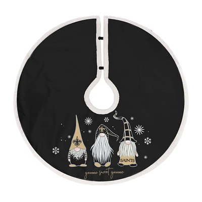 New Orleans Saints Gnome Tree Skirt