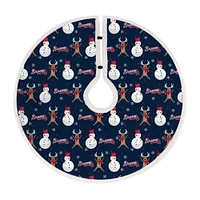 Atlanta Braves Reindeer Tree Skirt
