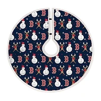 Boston Red Sox Reindeer Tree Skirt