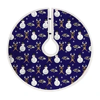 Baltimore Ravens Reindeer Tree Skirt