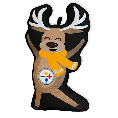 Pittsburgh Steelers Reindeer Holiday Plushlete