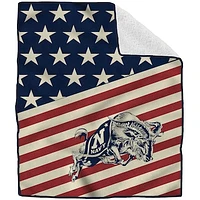 Navy Midshipmen 60'' x 70'' Americana Throw Blanket