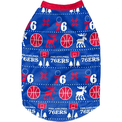 FOCO Philadelphia 76ers Printed Dog Sweater