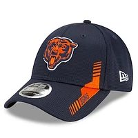 Youth New Era Navy Chicago Bears 2021 NFL Sideline Home - 9FORTY Snapback Adjustable Hat