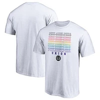 Men's White Philadelphia Union City Pride T-Shirt