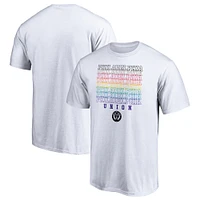 Men's White Philadelphia Union City Pride T-Shirt