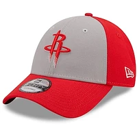 Men's New Era Gray Houston Rockets The League 9FORTY - Adjustable Hat