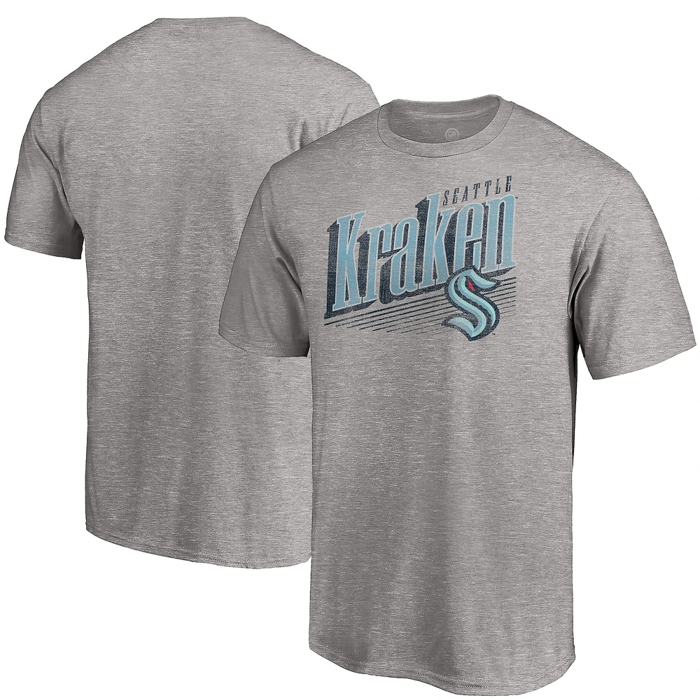 Men's Heathered Gray Seattle Kraken Winning Streak - T-Shirt