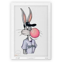 Colorado Rockies Bugs Bunny 14'' x 20'' Limited Edition Fine Art Print