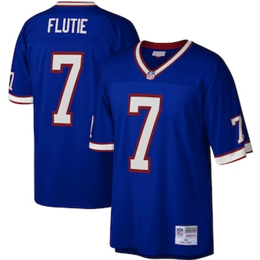 Men's Mitchell & Ness Doug Flutie Royal Buffalo Bills Retired Player - Replica Jersey