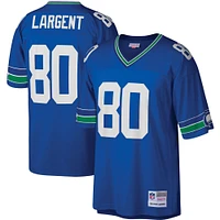 Men's Mitchell & Ness Steve Largent Royal Seattle Seahawks Retired Player - Replica Jersey