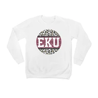 Youth White Eastern Kentucky Colonels Scoop & Score Pullover Sweatshirt