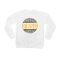 Youth White Fort Hays State Tigers Scoop & Score Pullover Sweatshirt
