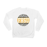 Youth White Fort Hays State Tigers Scoop & Score Pullover Sweatshirt