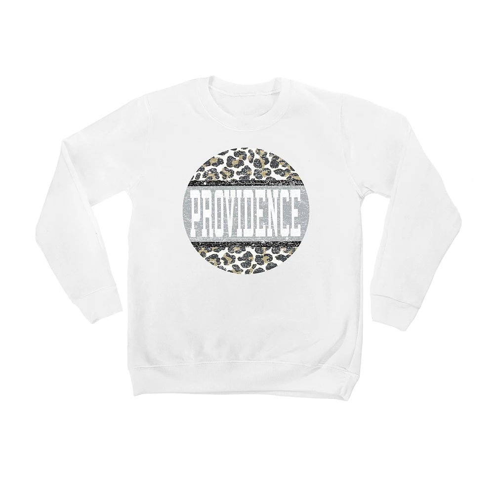 Youth White Providence Friars Scoop & Score Pullover Sweatshirt