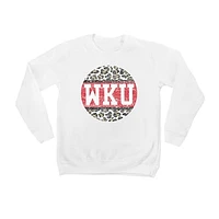 Youth White Western Kentucky Hilltoppers Scoop & Score Pullover Sweatshirt