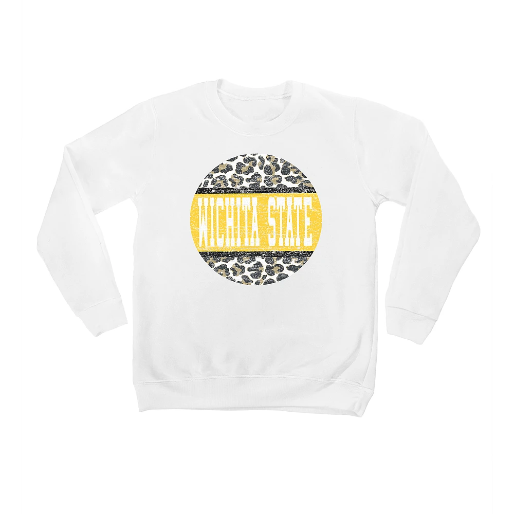 Youth White Wichita State Shockers Scoop & Score Pullover Sweatshirt