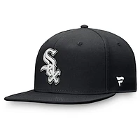 Men's Fanatics Black Chicago White Sox Core Adjustable Snapback Hat