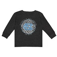 Youth Charcoal North Carolina Tar Heels Call the Shots Long Sleeve T-Shirt