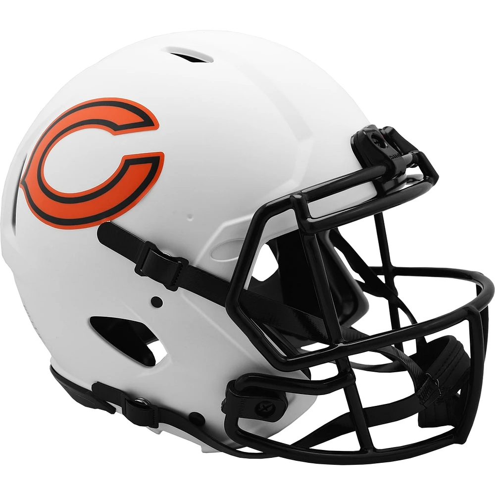 Chicago Bears Riddell LUNAR Alternate Revolution Speed Authentic Football Helmet