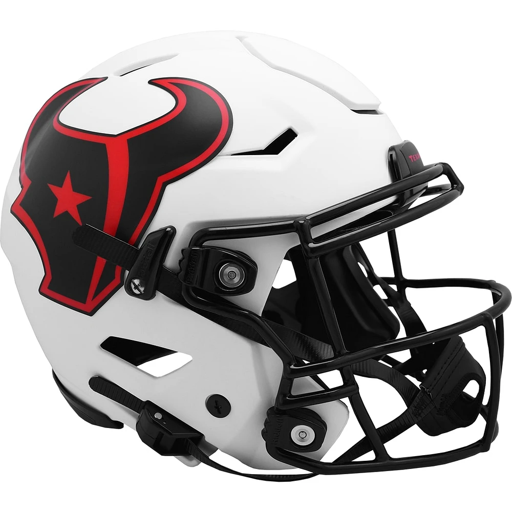 Houston Texans Riddell LUNAR Alternate Revolution Speed Flex Authentic Football Helmet