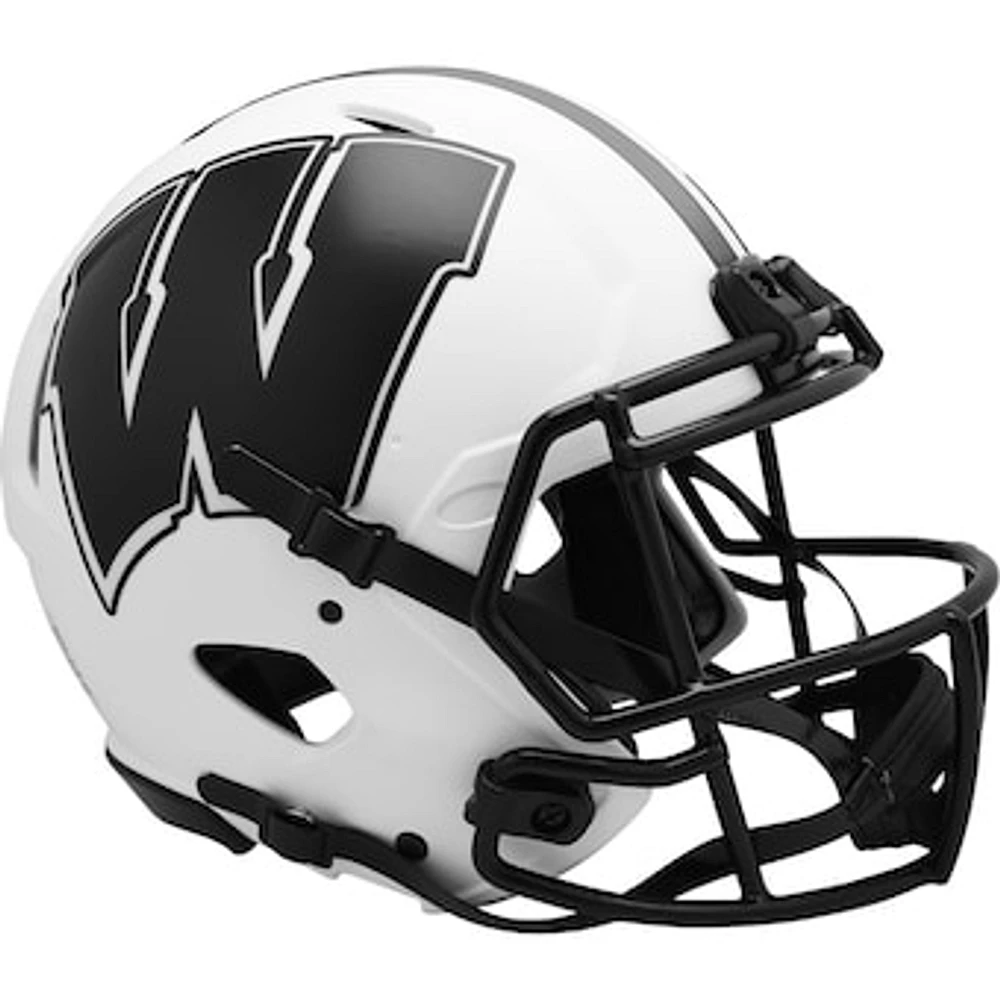 Wisconsin Badgers Riddell LUNAR Alternate Revolution Speed Authentic Football Helmet