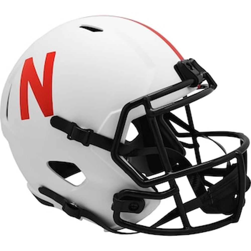 Nebraska Huskers Riddell LUNAR Alternate Revolution Speed Replica Football Helmet