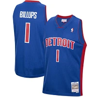 Men's Mitchell & Ness Chauncey Billups Royal Detroit Pistons 2003/04 Hardwood Classics Swingman Jersey