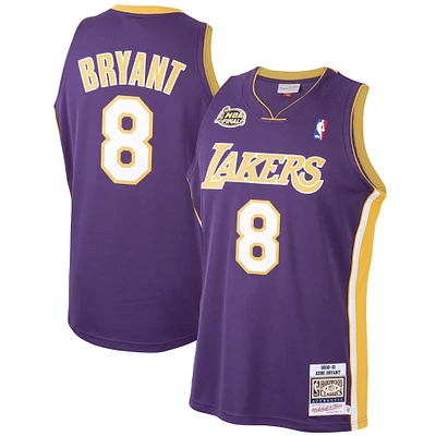 Men's Mitchell & Ness Kobe Bryant Purple Los Angeles Lakers 2000/01 NBA Finals Hardwood Classics Authentic Player - Jersey