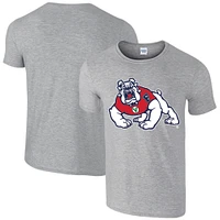 Men's Heathered Gray Fresno State Bulldogs T-Shirt