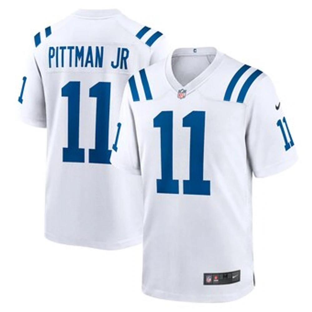 Men's Nike Michael Pittman Jr. White Indianapolis Colts Game Jersey