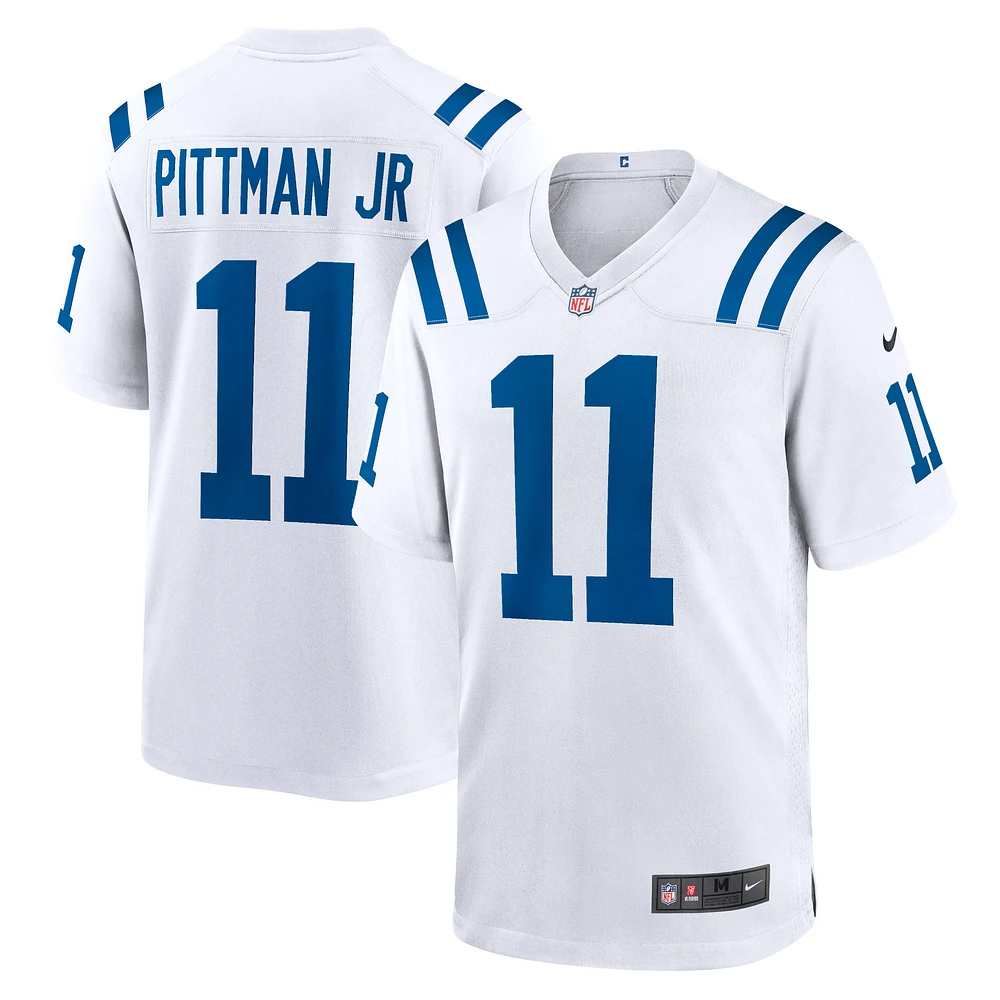 Men's Nike Michael Pittman Jr. White Indianapolis Colts Game Jersey