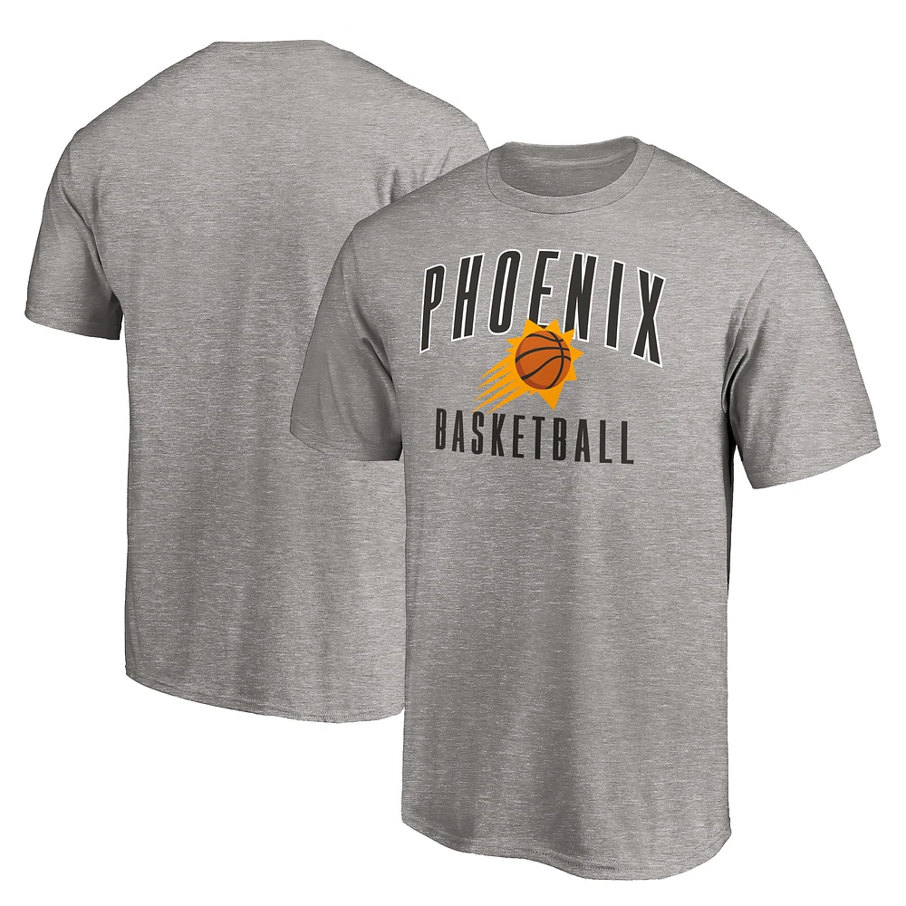 Men's Heathered Gray Phoenix Suns Game Legend T-Shirt